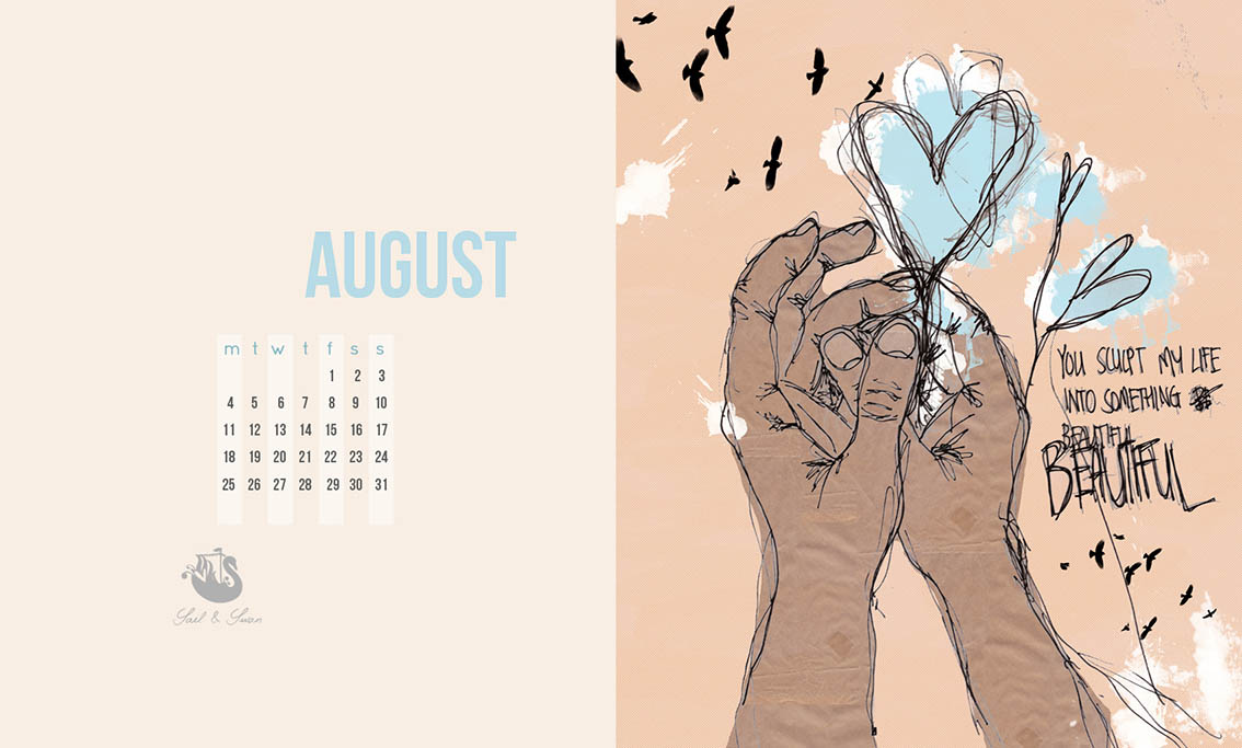 Free Wallpaper Download Illustration Artwork Pretty - Illustration - HD Wallpaper 