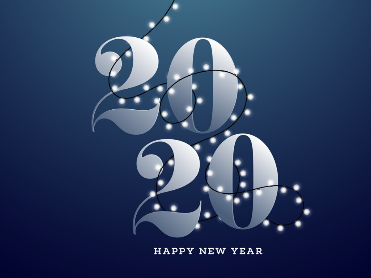 Happy New Year 2020 Quotes Wishes - HD Wallpaper 