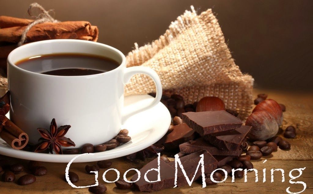 Coffee Wirh Chocolate Good Morning Hd Wallpaper - Good Morning Happy Chocolate Day - HD Wallpaper 