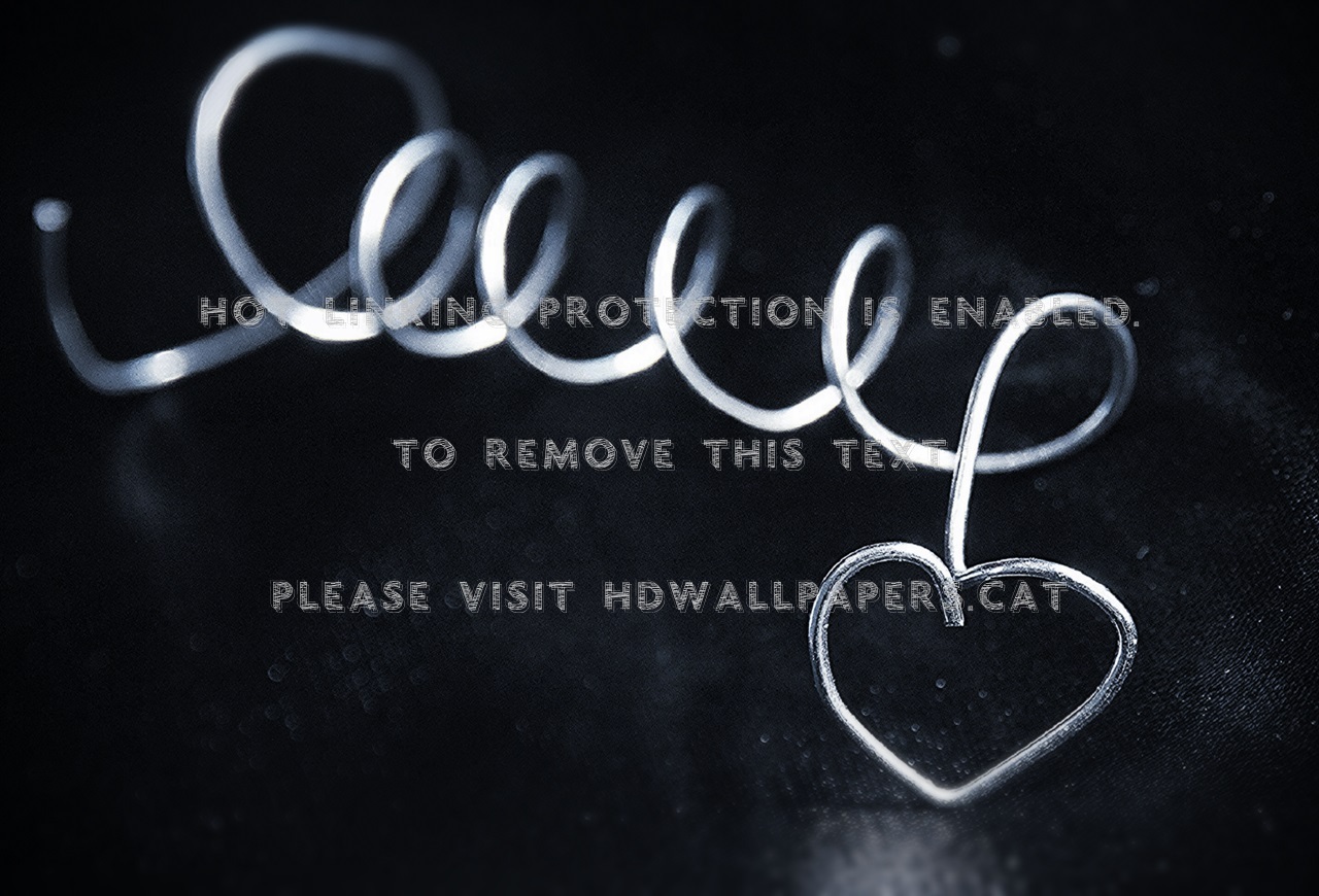Message Steel Abstract Heart - Photograph - HD Wallpaper 