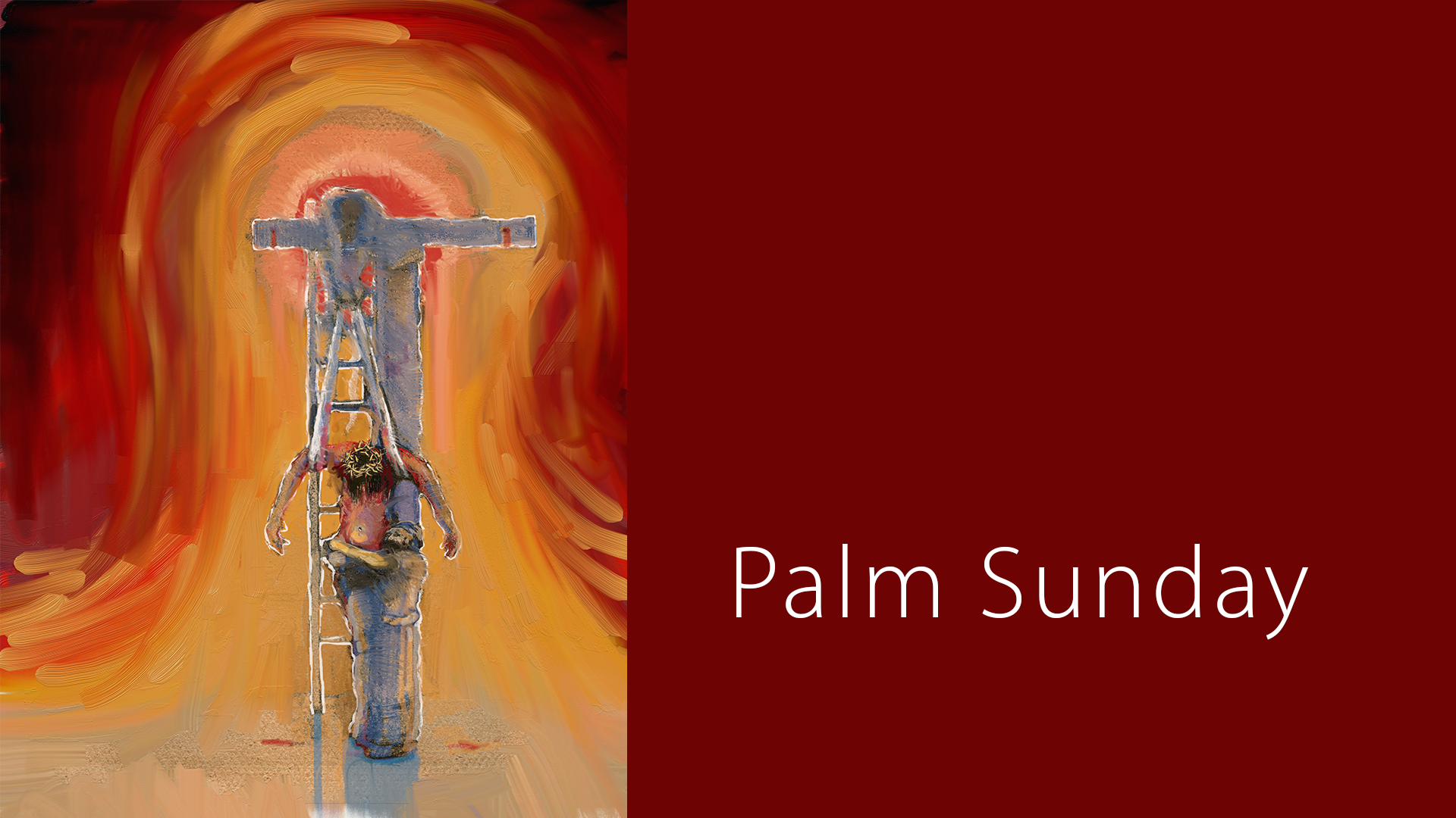 Palm Sunday Service Banner - Daniel Bonnell Paintings - HD Wallpaper 