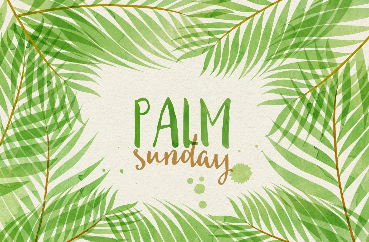 Palm Sunday Greetings - Palm Sunday 2018 - HD Wallpaper 