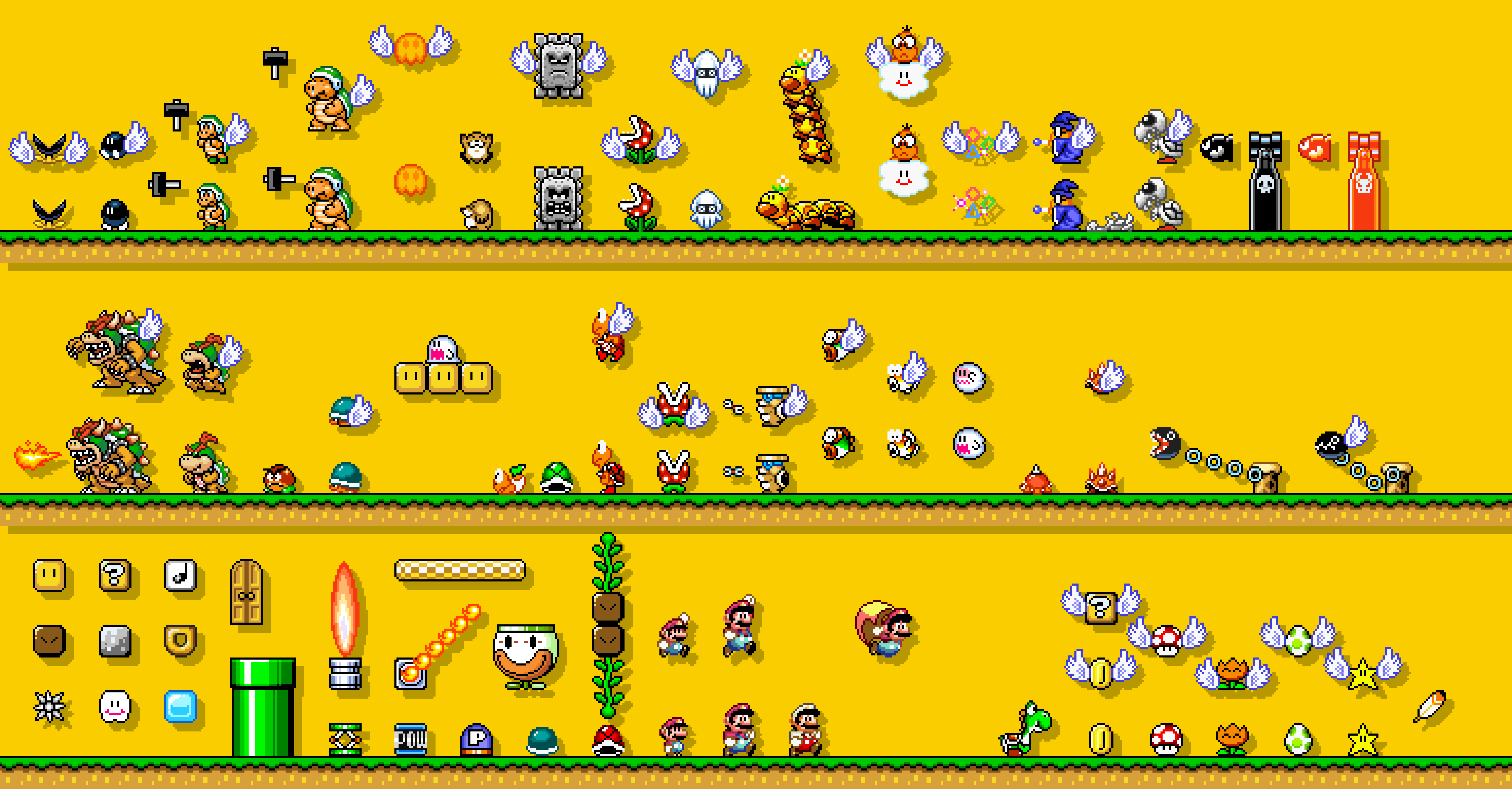 Mario Series - HD Wallpaper 