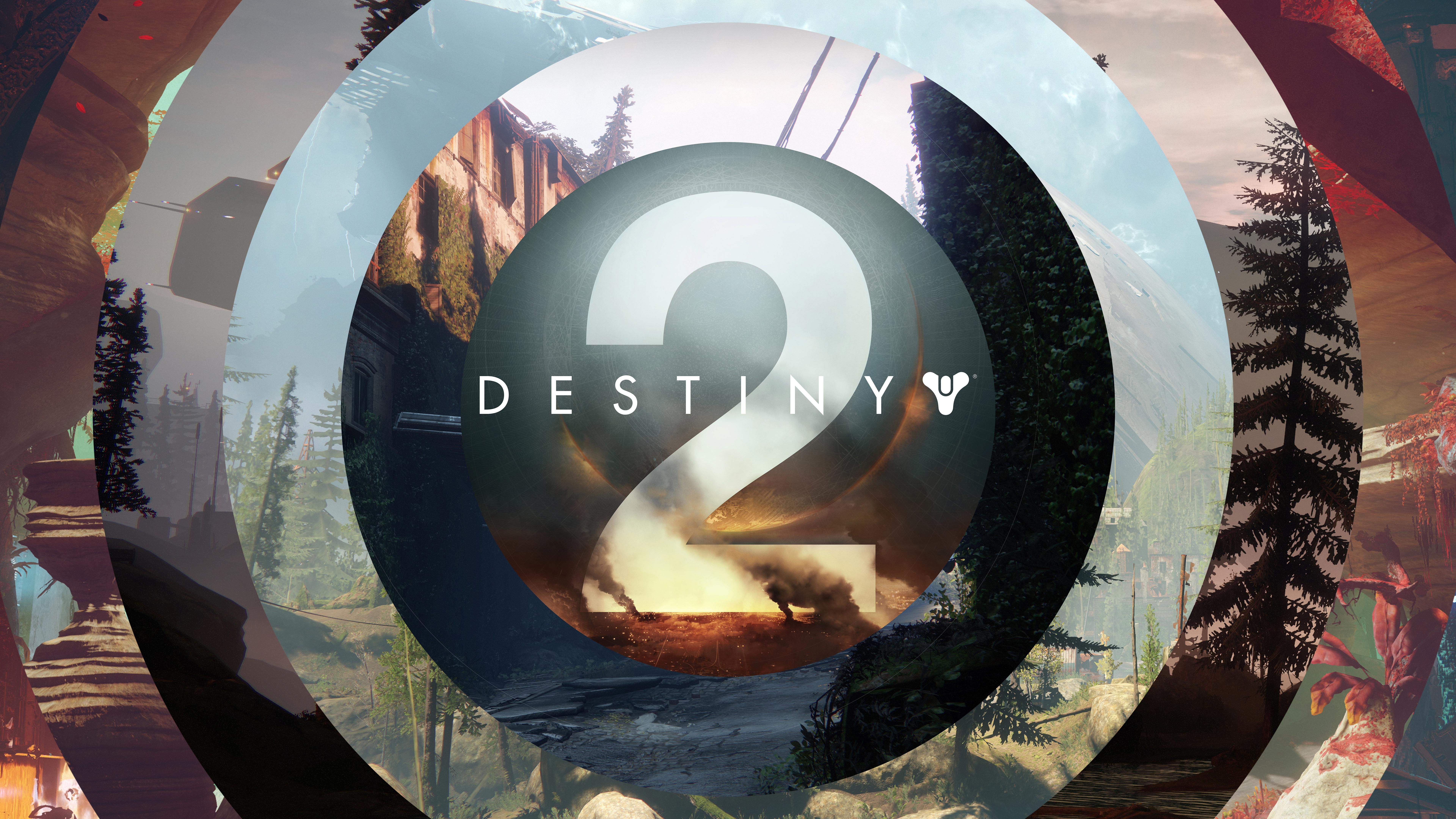 Destiny 2 4k 8k Wallpapers - Destiny 2 Background Logo - HD Wallpaper 