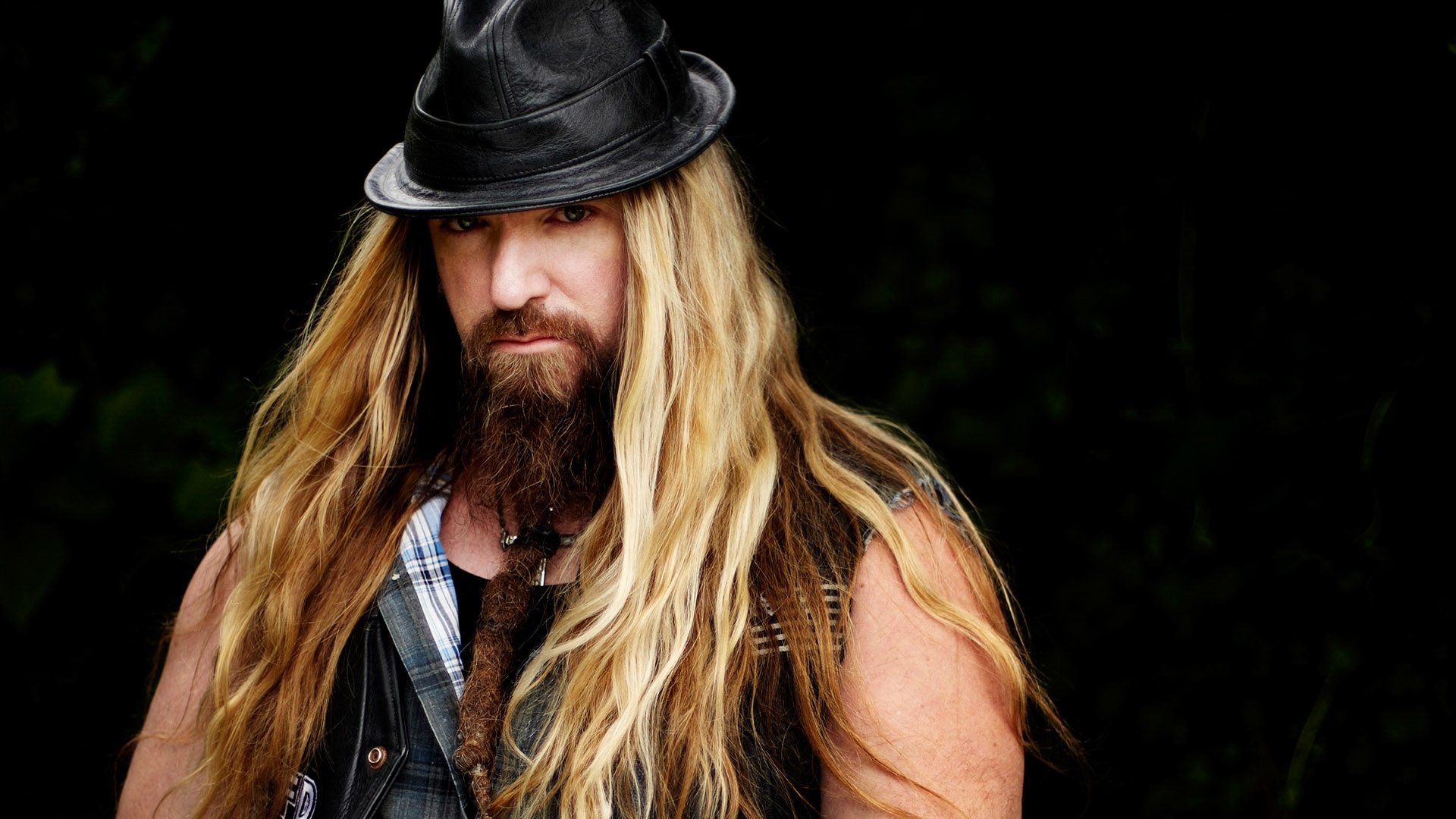 Download Full Hd 1080p Zakk Wylde Computer Wallpaper - Zakk Wylde With Hat - HD Wallpaper 