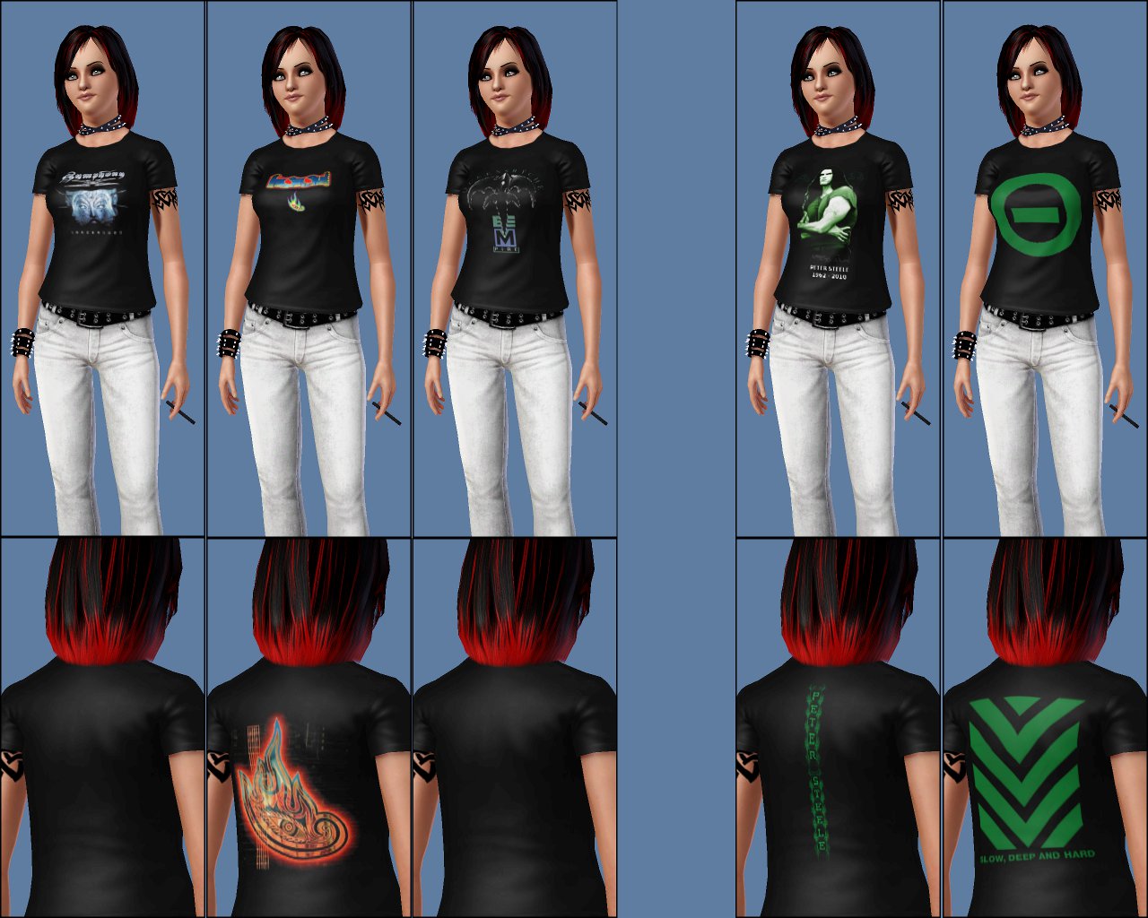 Sims 4 Type O Negative Shirt - HD Wallpaper 