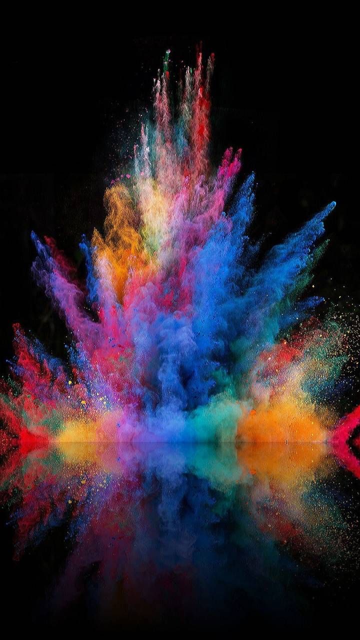 Colour Blast Wallpaper Hd - HD Wallpaper 