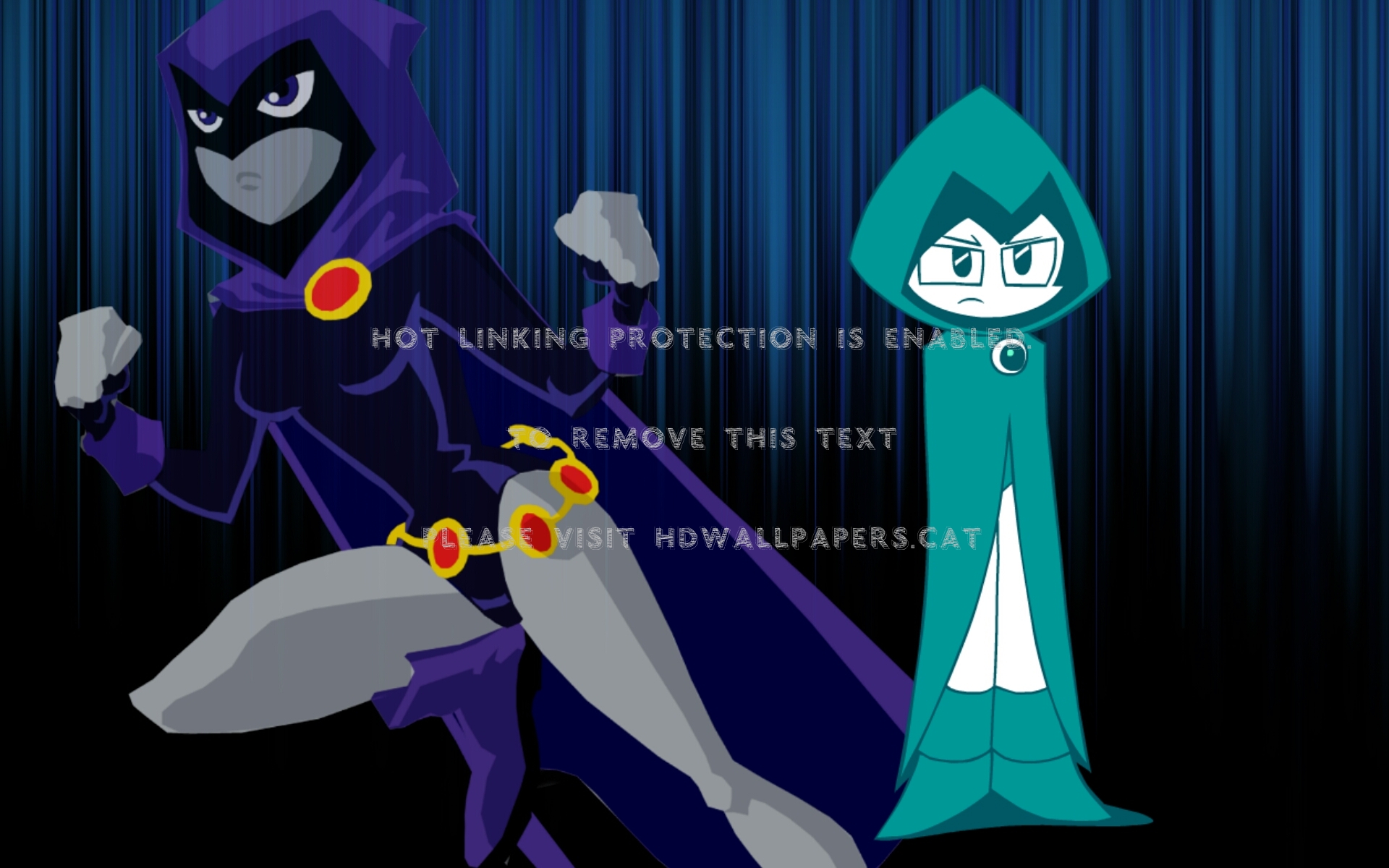 Jenny Dressed Raven Teen Titans Wakeman Tv - Raven Teen Titans Png - HD Wallpaper 