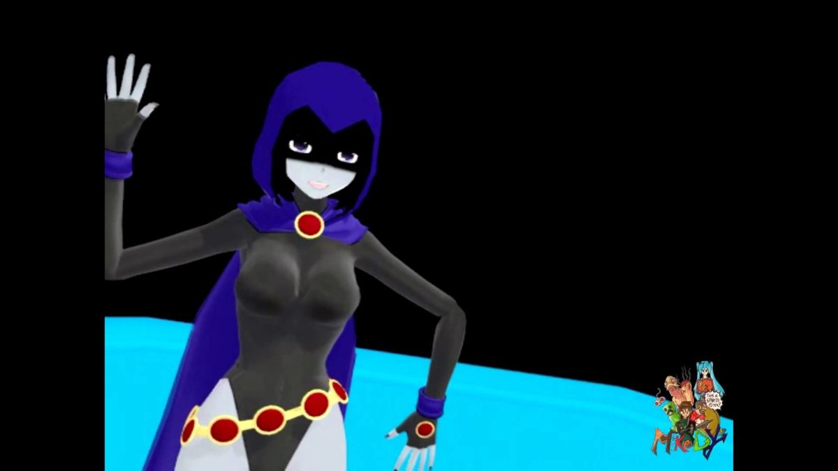 [mmd] Teen Titans Raven Ievan Polkka Youtube - HD Wallpaper 