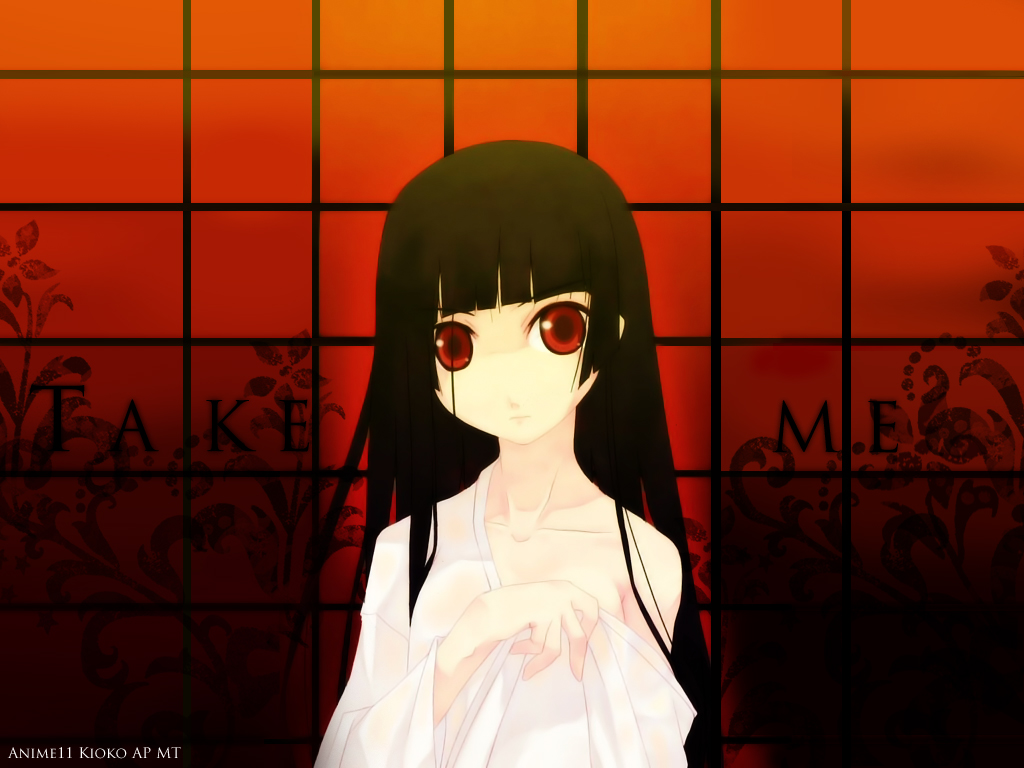 Studio Deen, Jigoku Shoujo, Ai Enma Wallpaper 
	style - 阎 魔 爱 - HD Wallpaper 