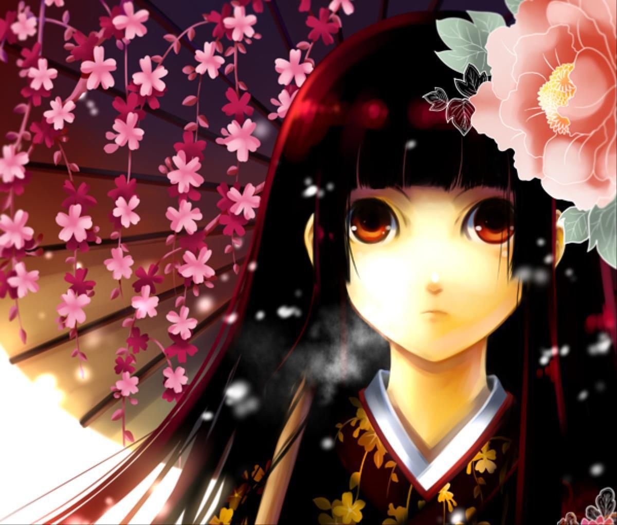 Jigoku Shoujo - HD Wallpaper 