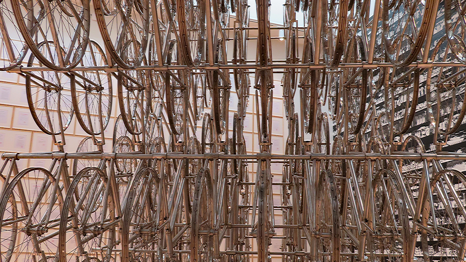 Forever Bicycles, Ai Weiwei, 2012 - Wood - HD Wallpaper 