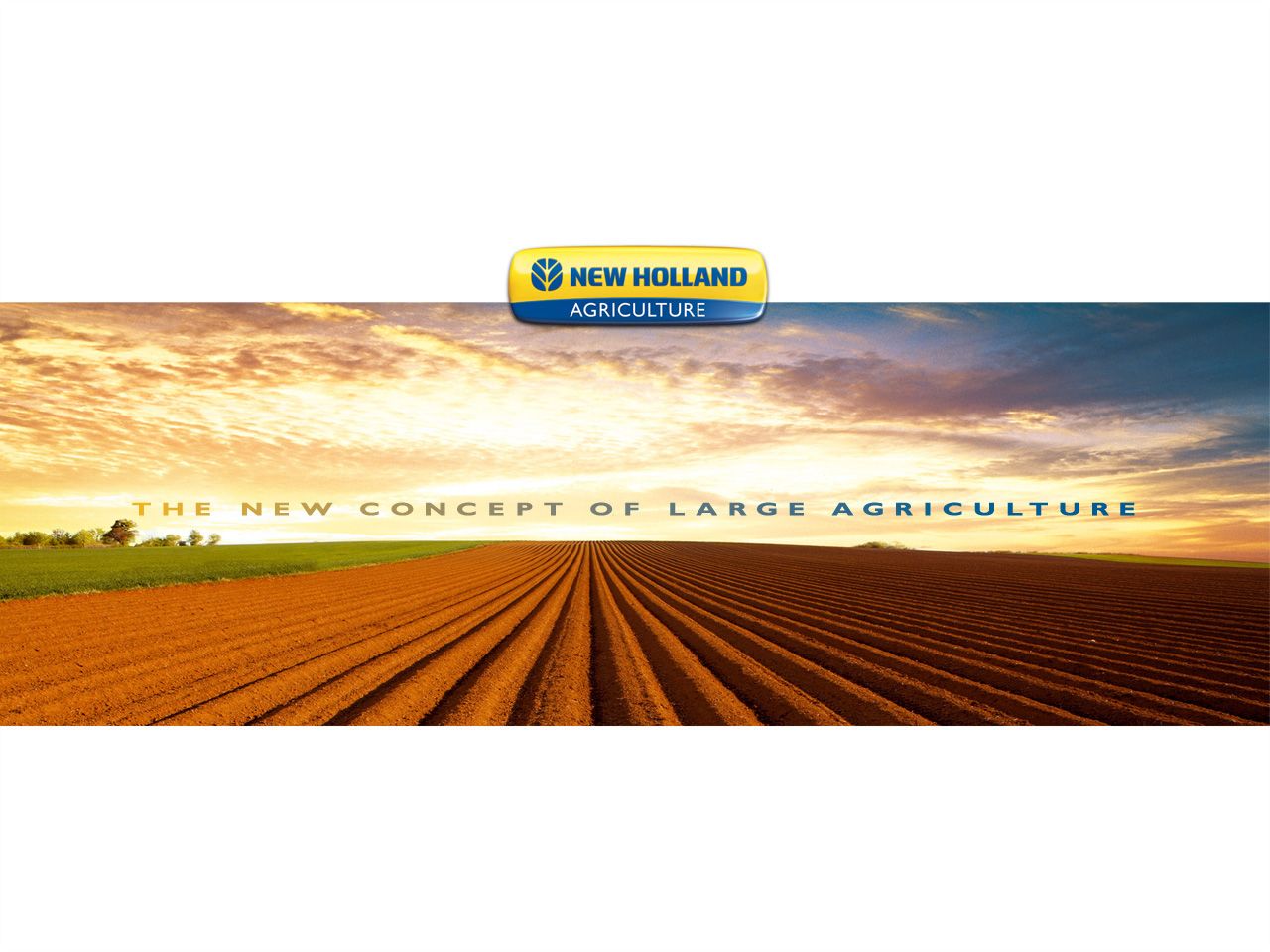 New Holland Agriculture Desktop Background - HD Wallpaper 