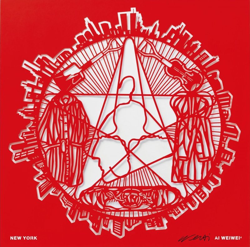 Ai Weiwei, New York - Ai Weiwei Papercut Portfolio - HD Wallpaper 