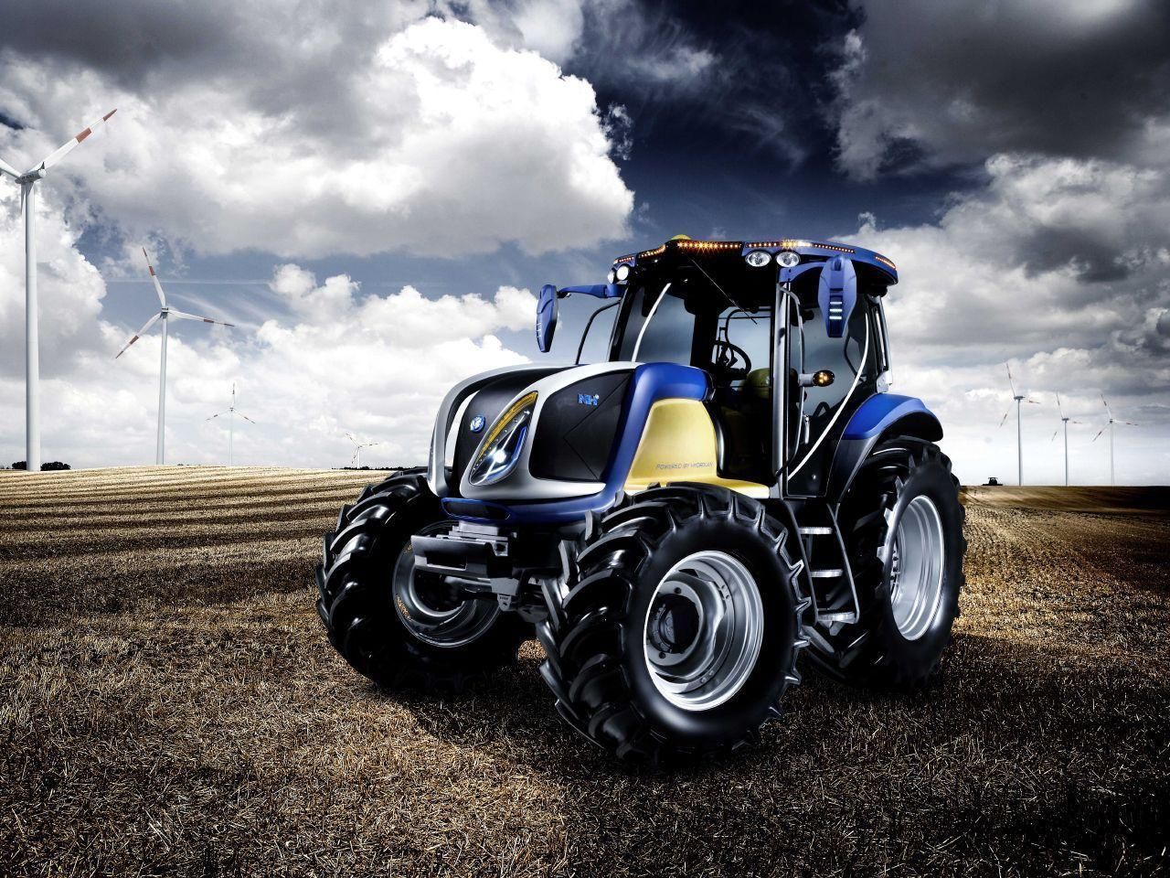 New Holland Tractor Wallpaper Free Download - New Holland Tractor - HD Wallpaper 
