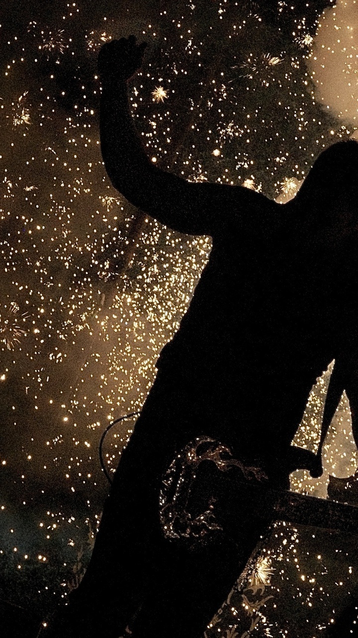 Hero, Rock, John Cooper, Rock, Guitar, Skillet, Monster, - Guitar Wallpaper In Night - HD Wallpaper 