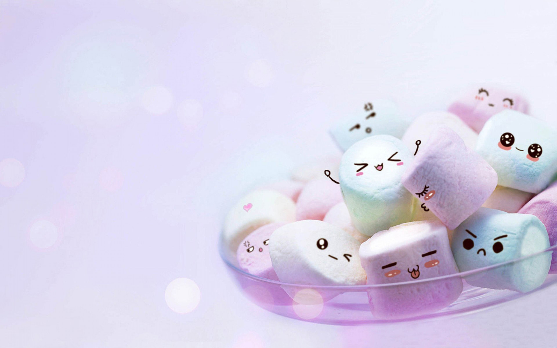 Undefined Marshmallow Wallpaper - Cute Marshmallow Wallpaper Hd - HD Wallpaper 