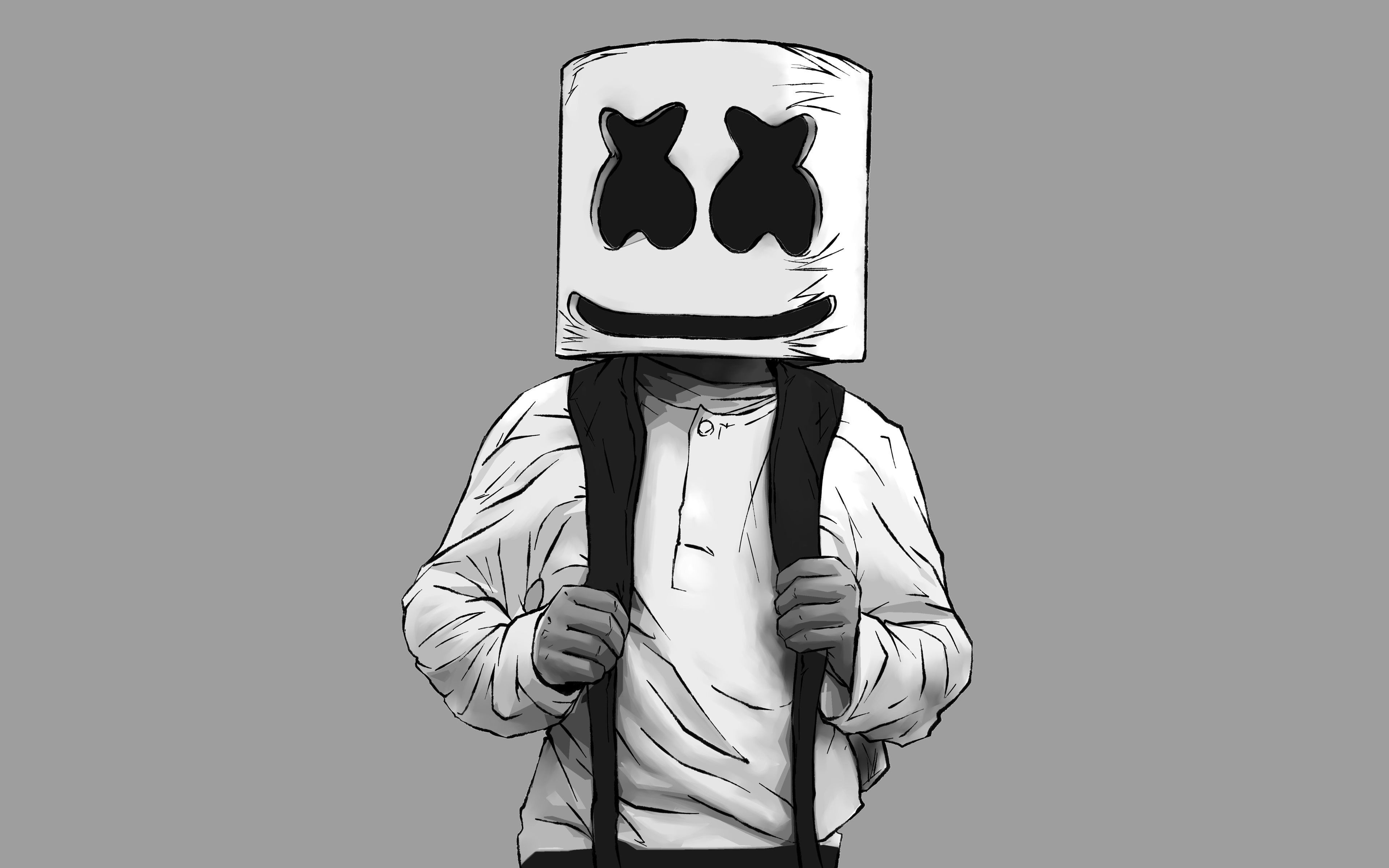 Marshmello 1080 X 1080 - HD Wallpaper 