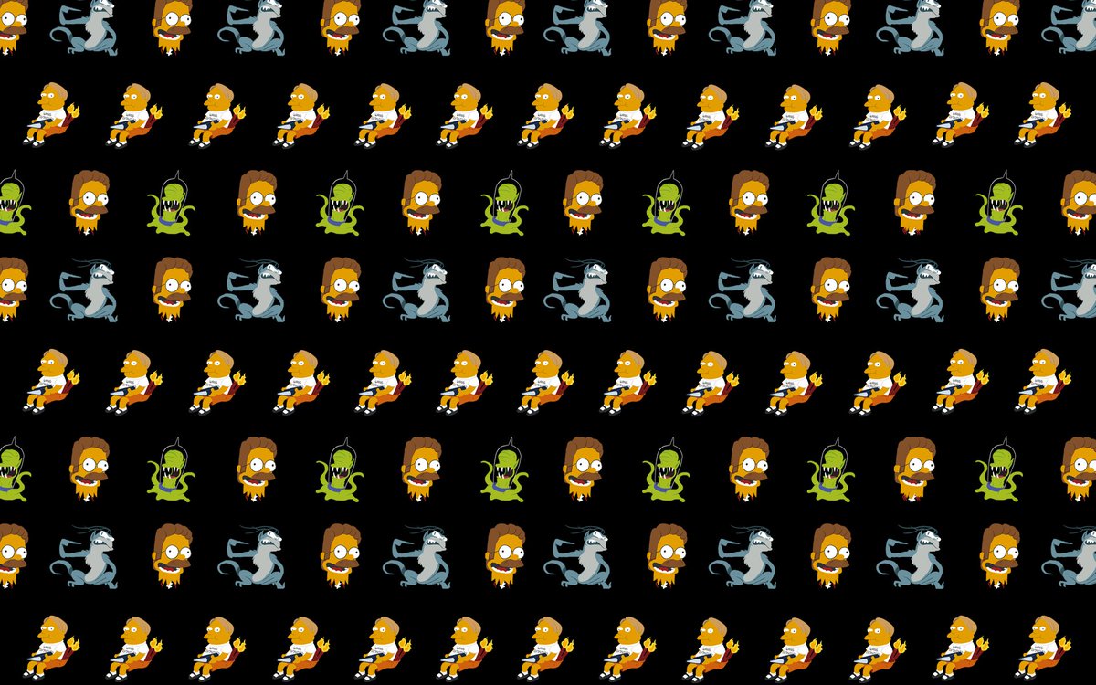 Simpsons Halloween - HD Wallpaper 
