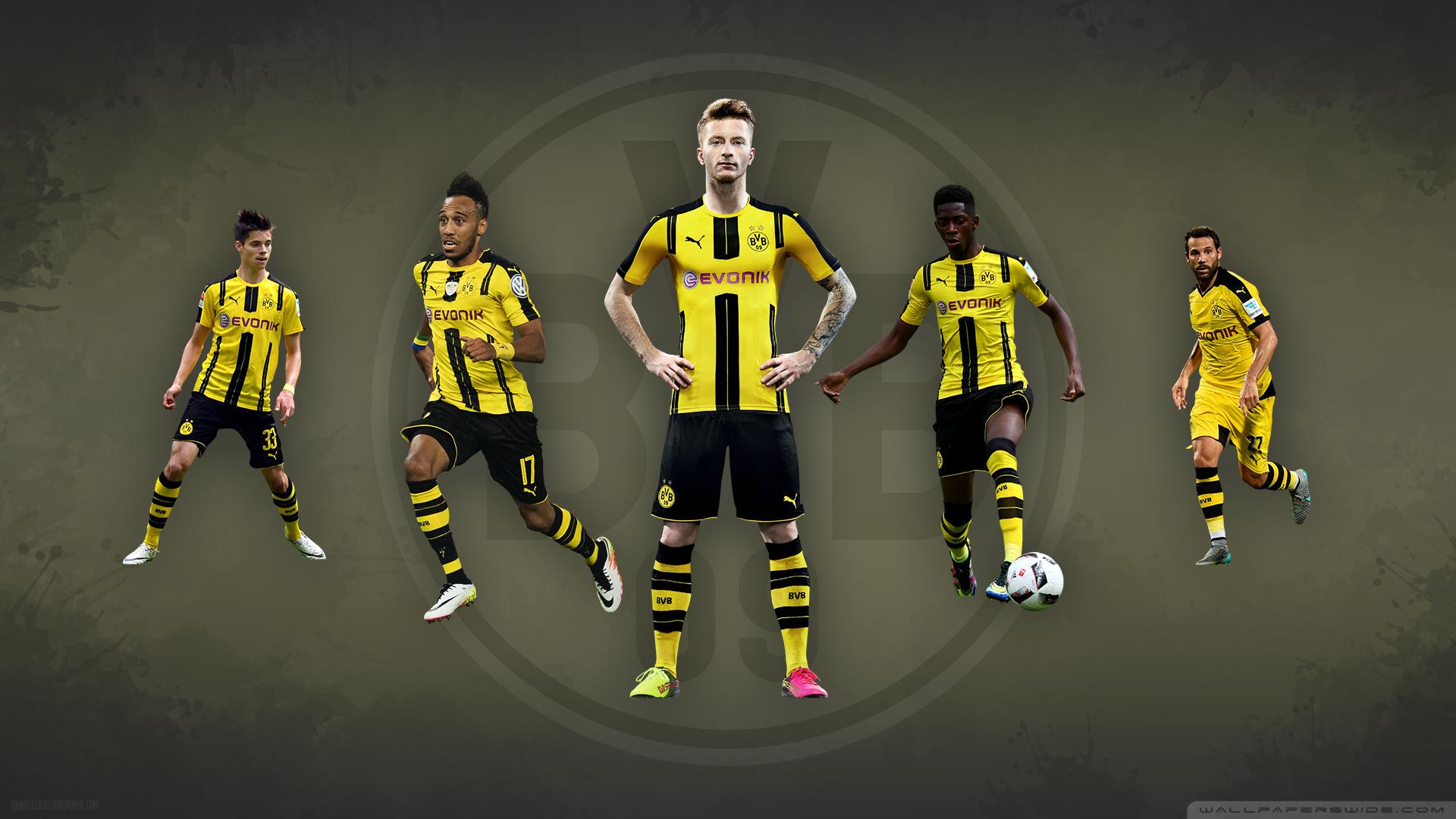Wallpaper With Some Of My Fav Players - Bvb Wallpaper Players - HD Wallpaper 