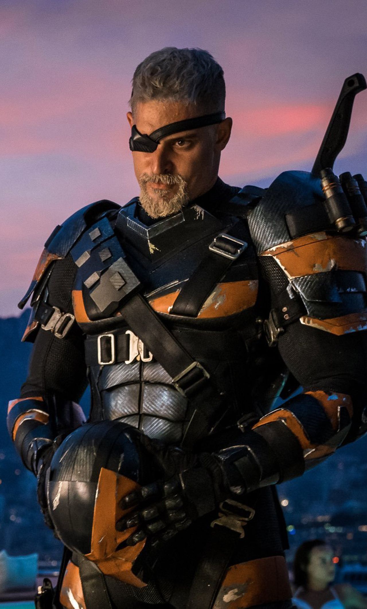 Joe Manganiello As Deathstroke In Justice League Iphone - Joe Manganiello Justice League - HD Wallpaper 