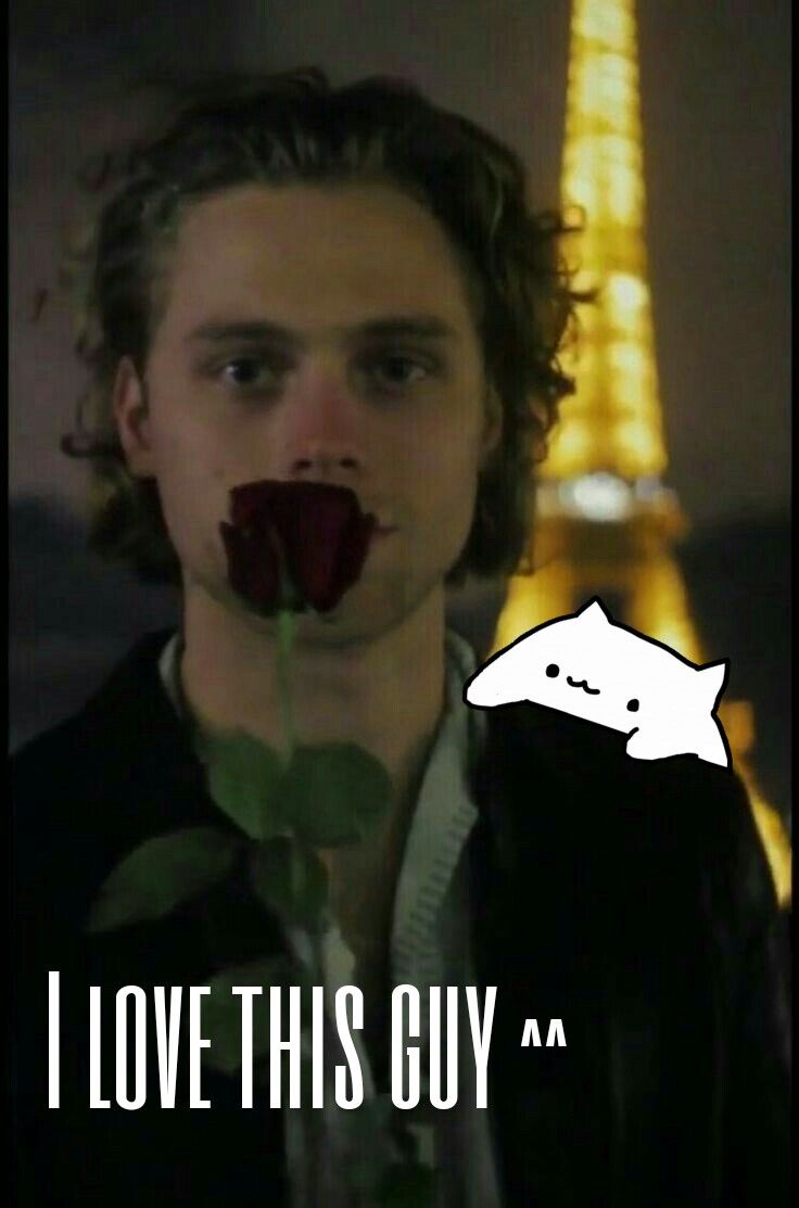 Luke Hemmings With Rose - HD Wallpaper 