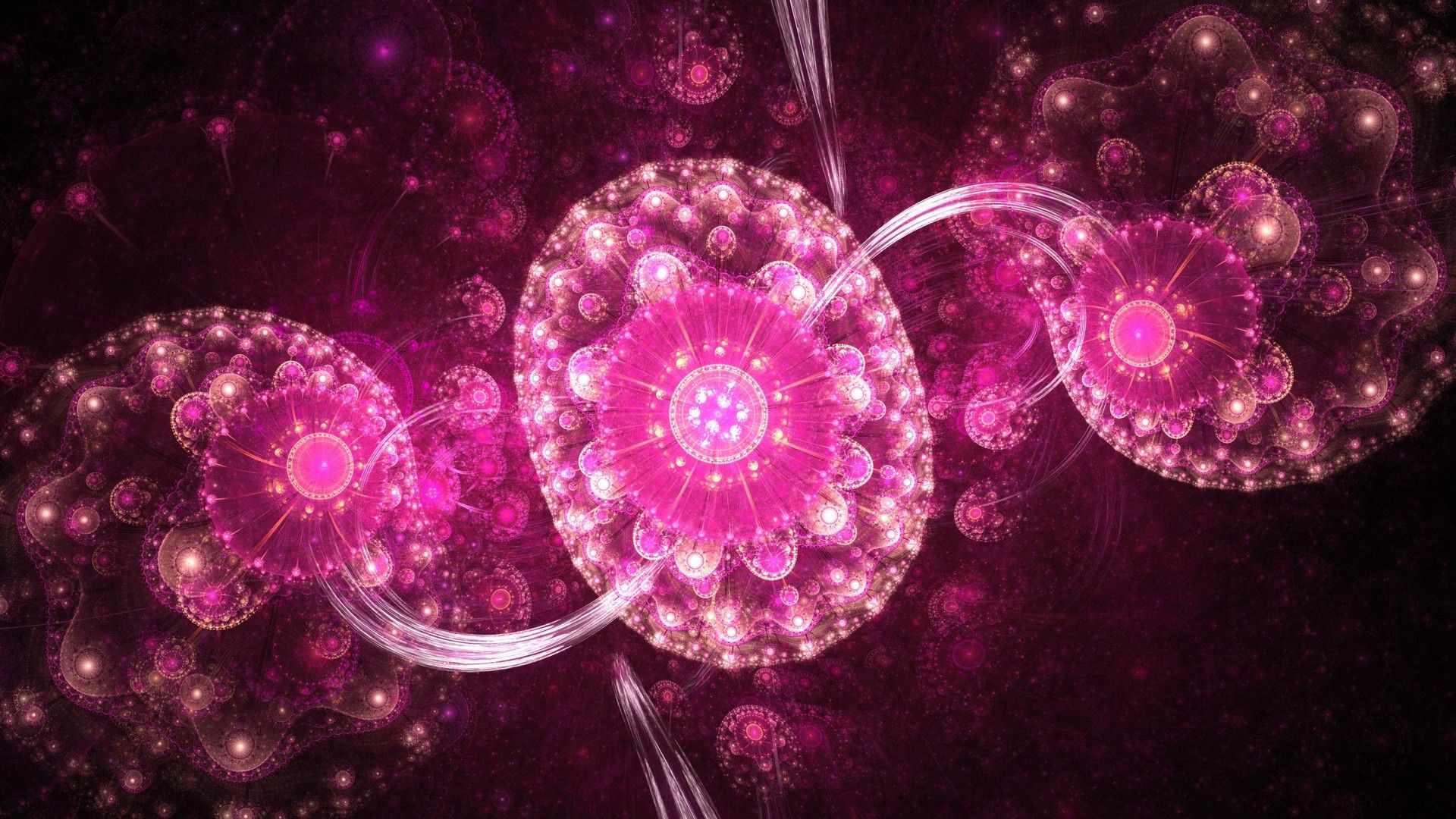 Pink Fractal Art 4k Ultrahd Wallpaper - Fractal Art - HD Wallpaper 