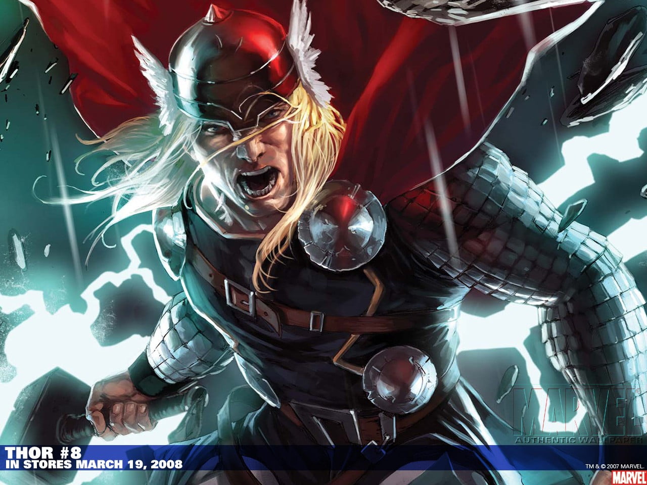 Marvel Thor 8 - HD Wallpaper 