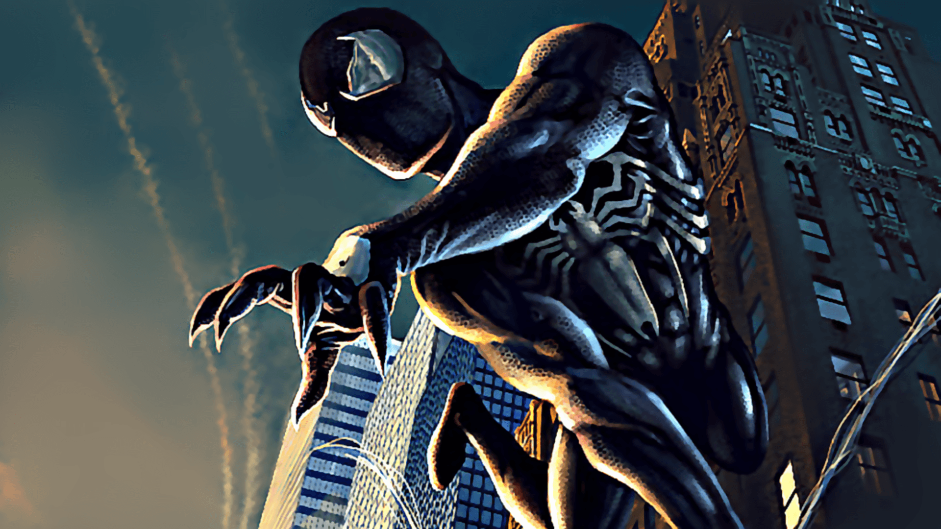 Spiderman Venom Wallpaper 4k - HD Wallpaper 