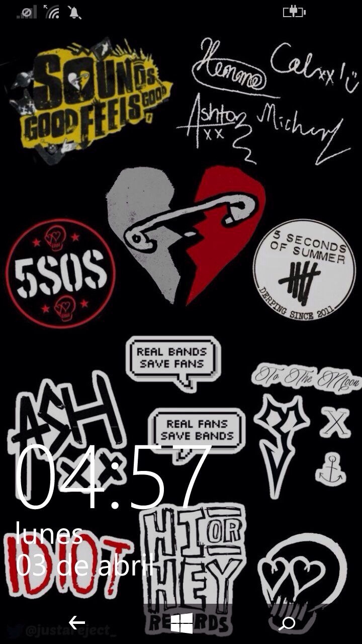 5sos, Wallpaper, And Luke Hemmings Image - 5sos Phone Case - HD Wallpaper 