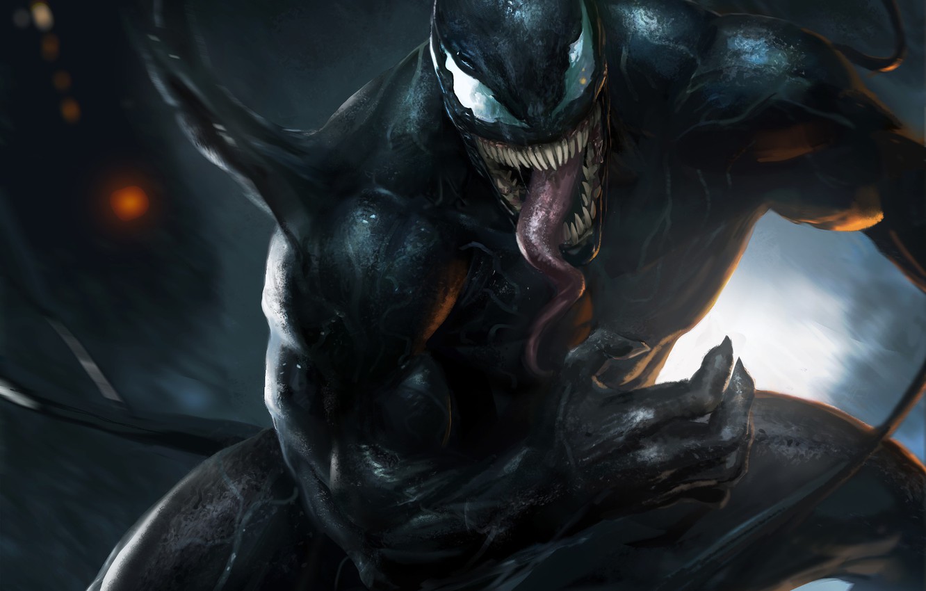 Photo Wallpaper Art, Comic, Marvel Comics, Venom - Venom Hd Wallpaper 2018 - HD Wallpaper 
