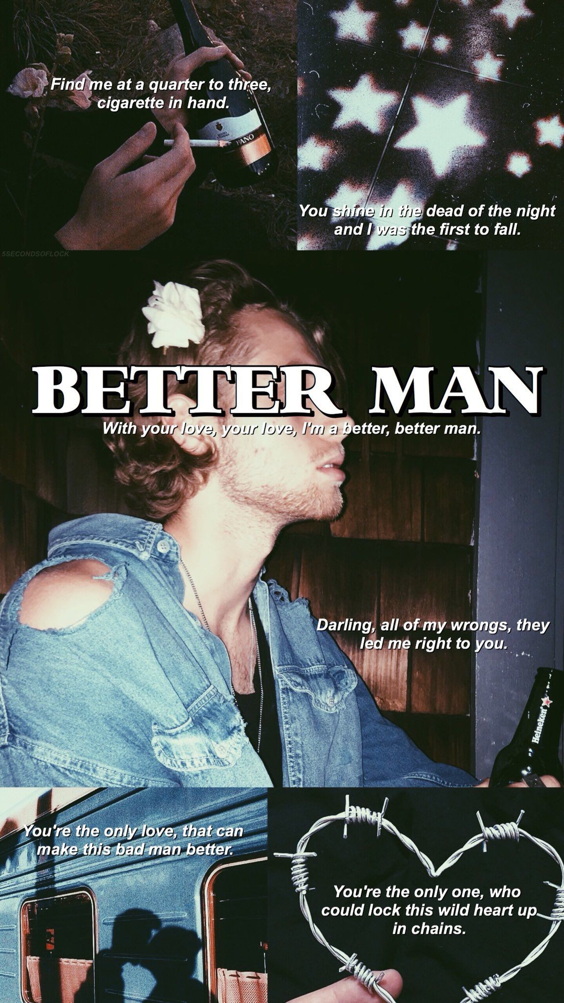 5sos Songs, 5sos Lyrics, 5sos Collage, 5sos Wallpaper, - Better Man 5sos Lyrics - HD Wallpaper 