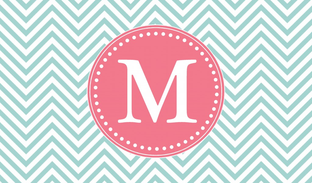 Pink Anchor Wallpaper - M Monogram Lilly Pulitzer - HD Wallpaper 