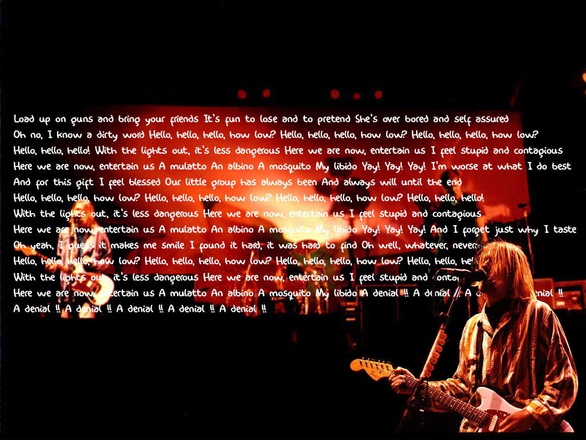 Nirvana - HD Wallpaper 