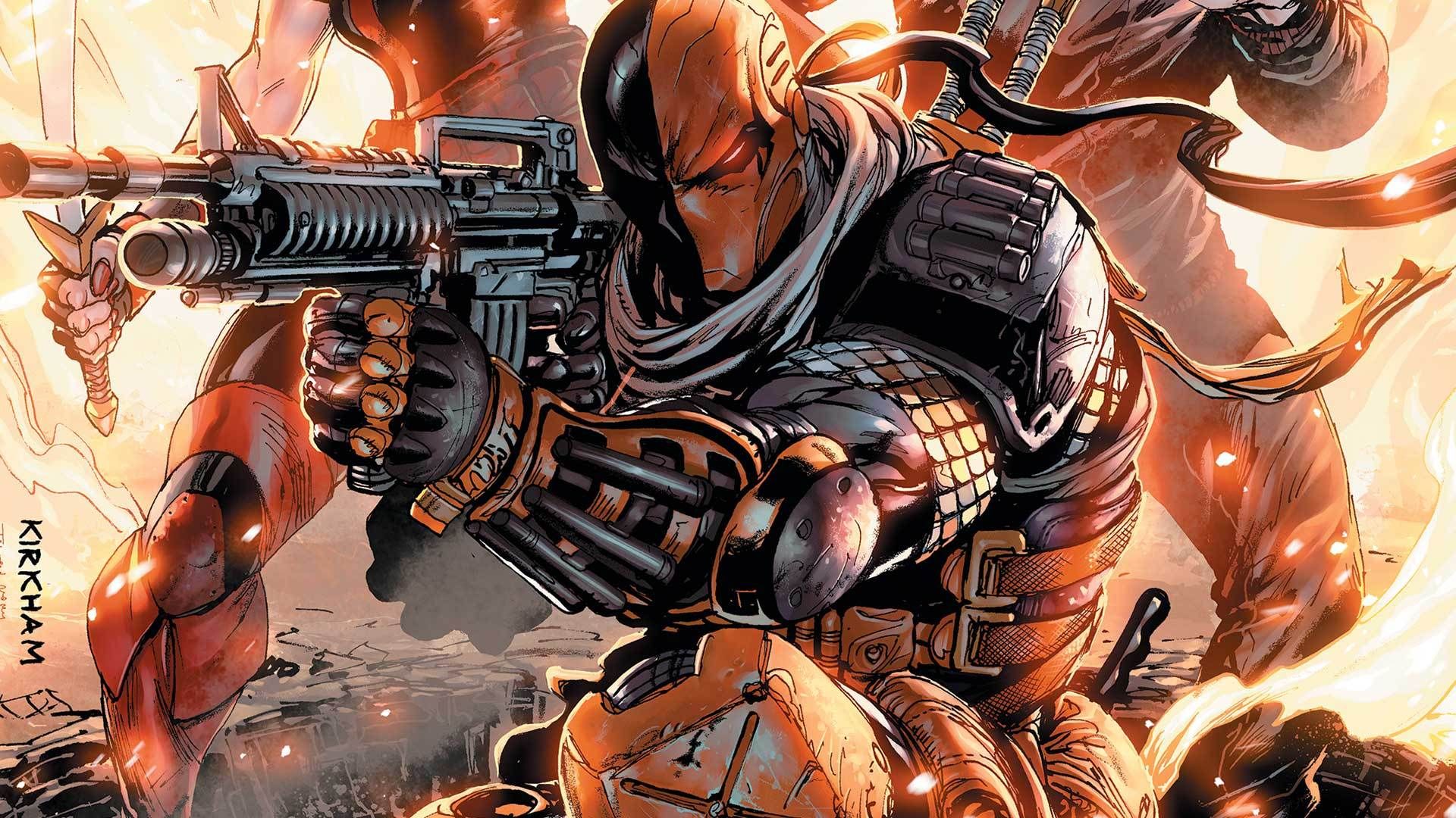 Deathstroke Dccomics - HD Wallpaper 