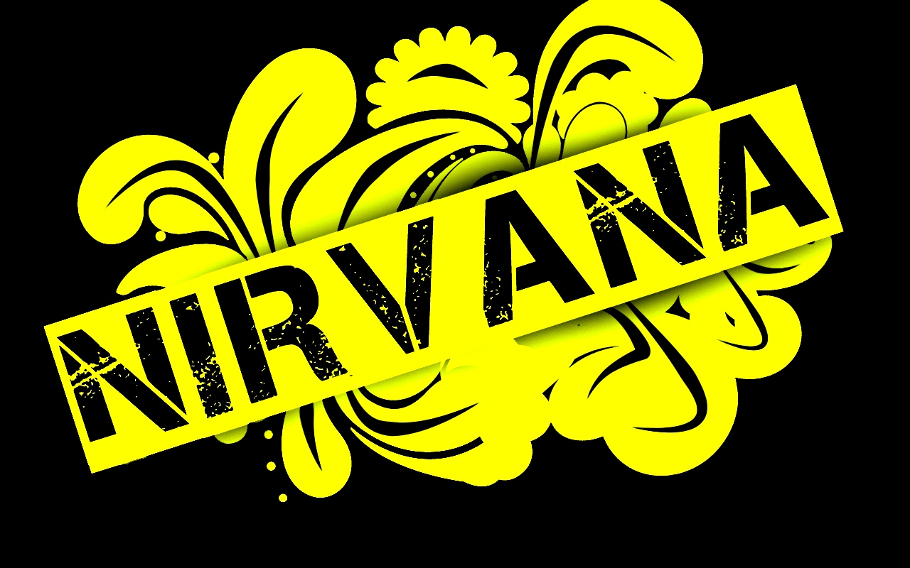 Nirvana Yellow Image Hd Wallpapers Widescreen - Nirvana Logos - 1280x800  Wallpaper - teahub.io