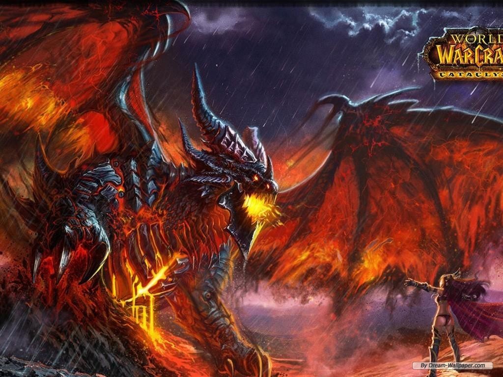 Free Game Wallpaper - Deathwing Wow - HD Wallpaper 