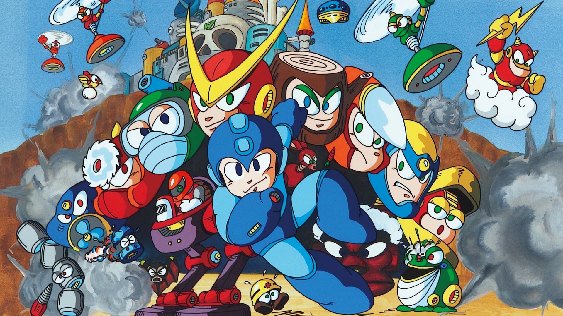 High Resolution Wallpapers Widescreen Mega Man 2 
 - Mega Man 2 - HD Wallpaper 