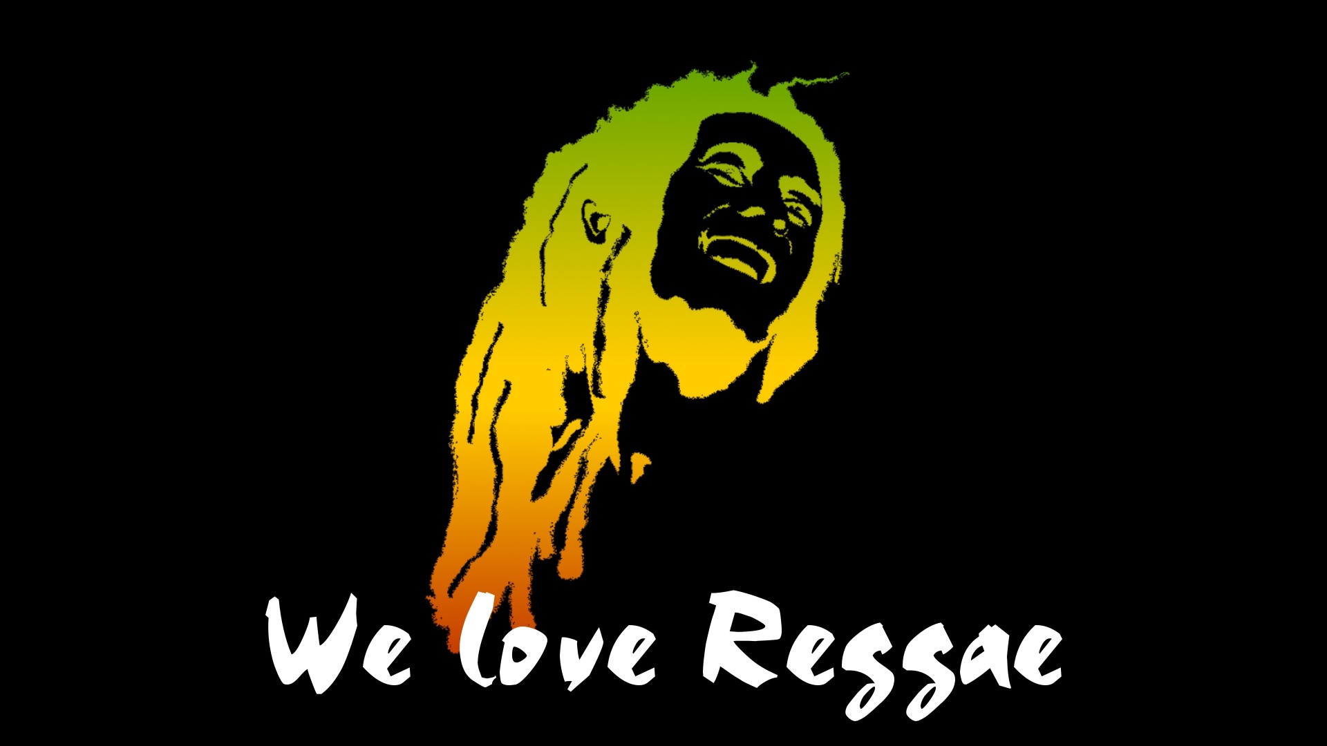 Logo Reggae Wallpaper - 4k Peace And Love - HD Wallpaper 