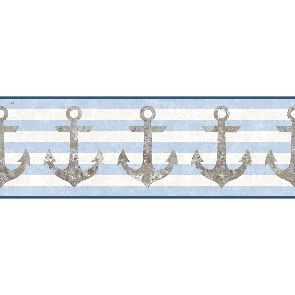 Nautical Border Black White - HD Wallpaper 