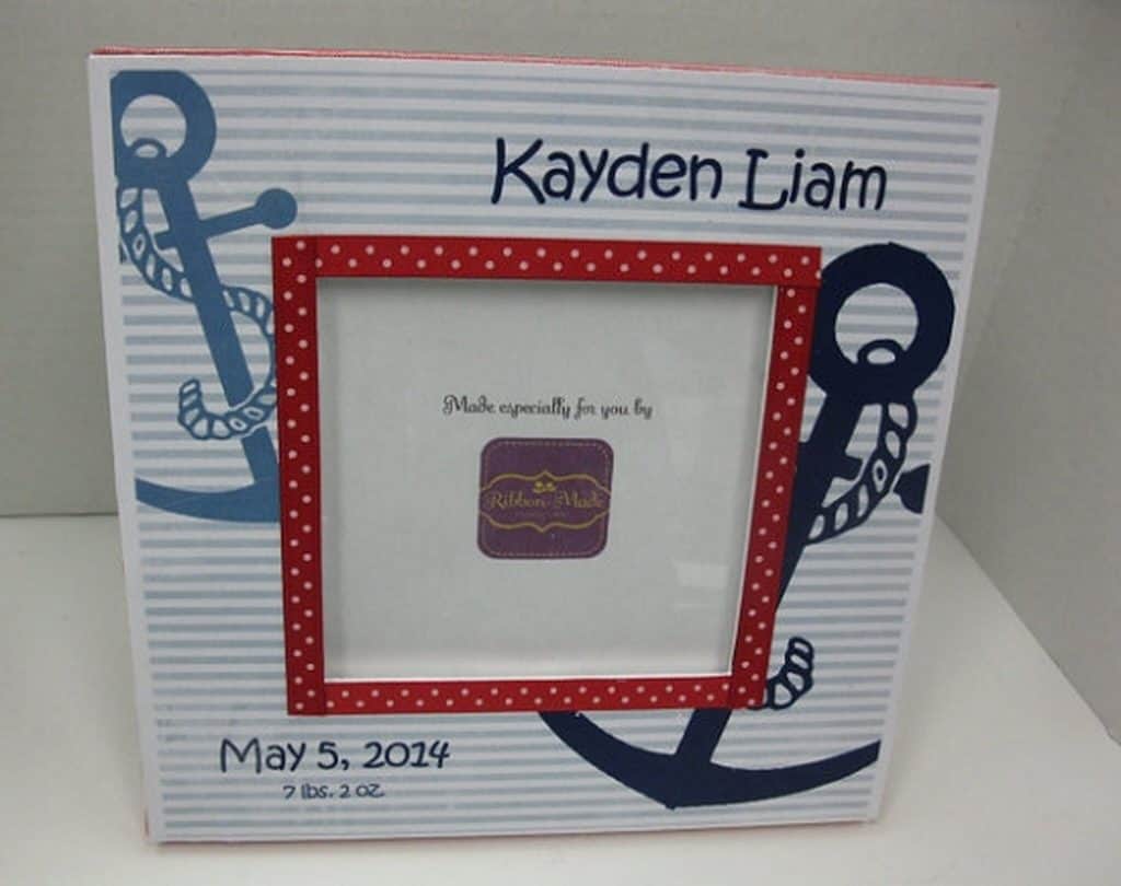 Frame Made Out Nautical Anchor Wallpaper - Picture Frame - HD Wallpaper 