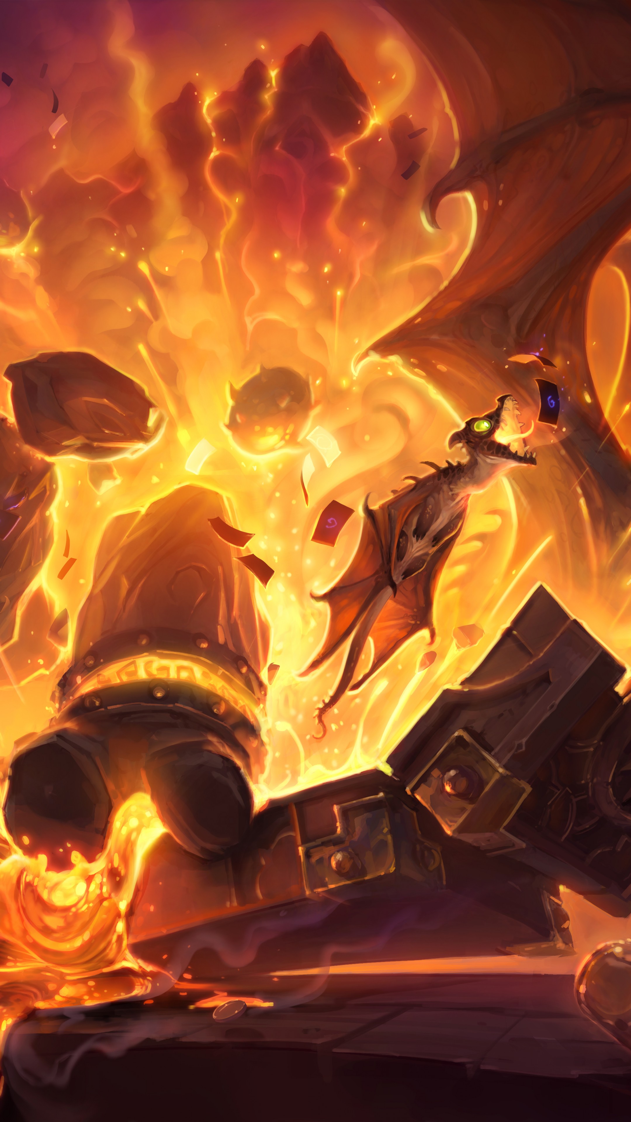 Hearthstone Blackrock Mountain - HD Wallpaper 