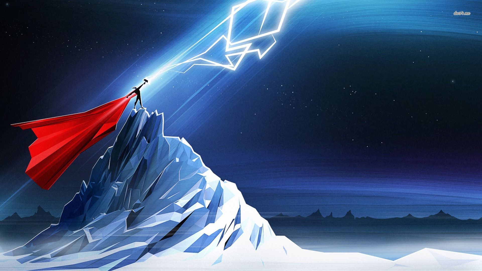 Thor Background - HD Wallpaper 