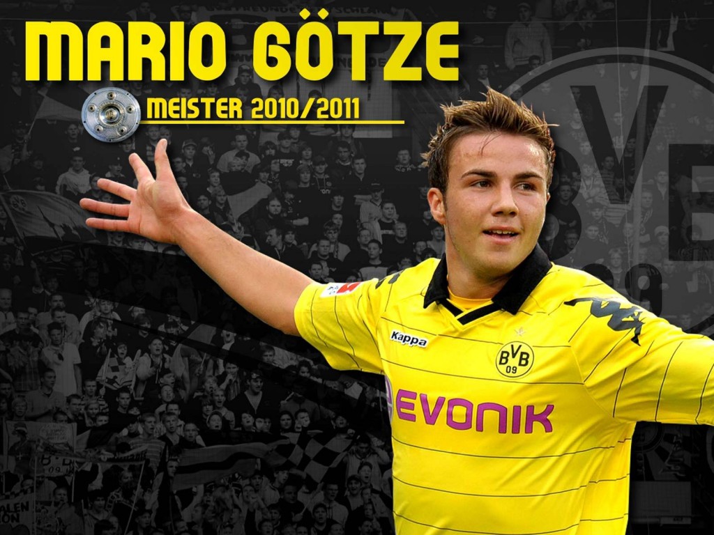 Borussia Dortmund Mario Gotze 2012 Wallpaper - HD Wallpaper 