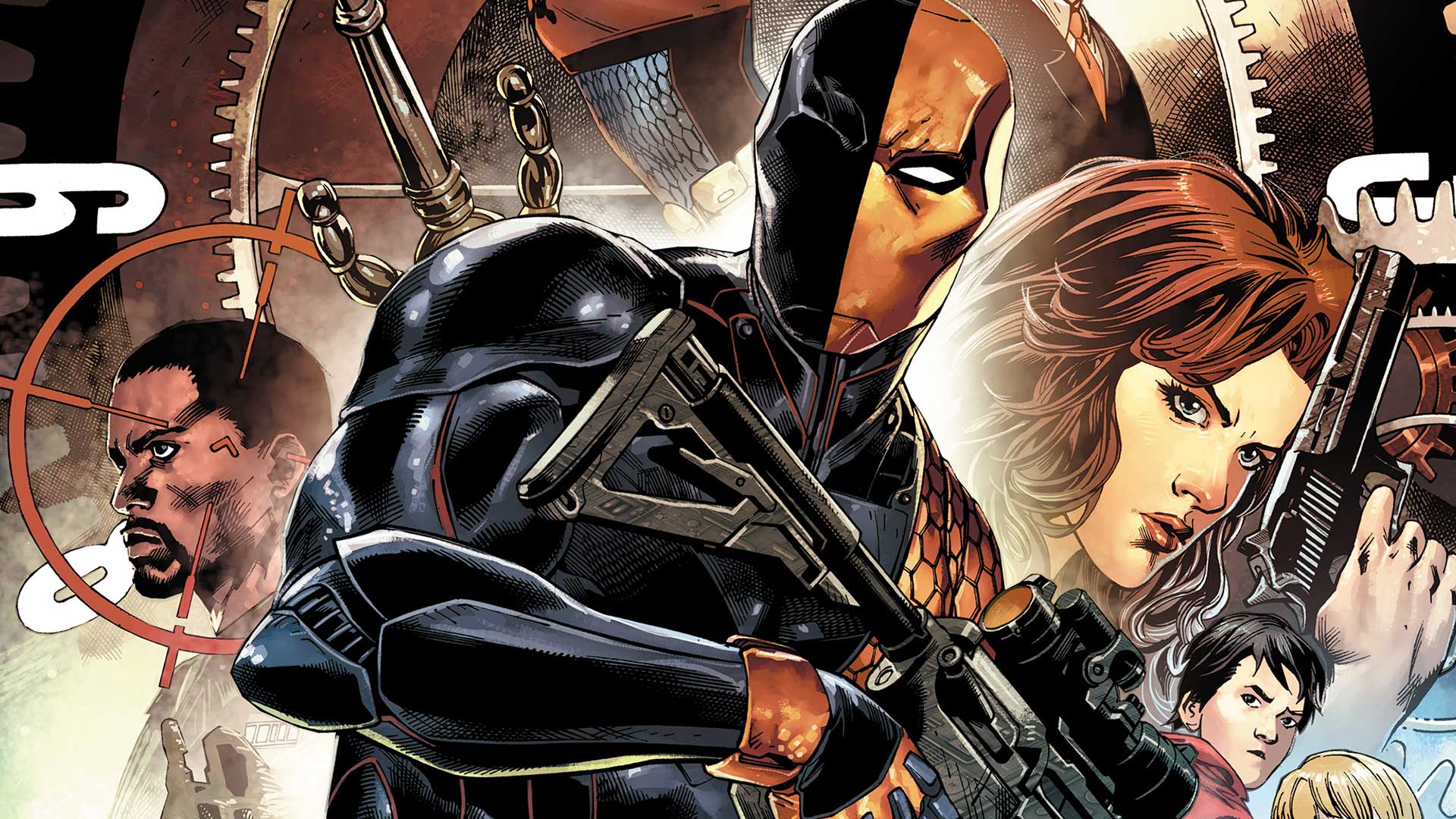 Deathstroke Comic - HD Wallpaper 