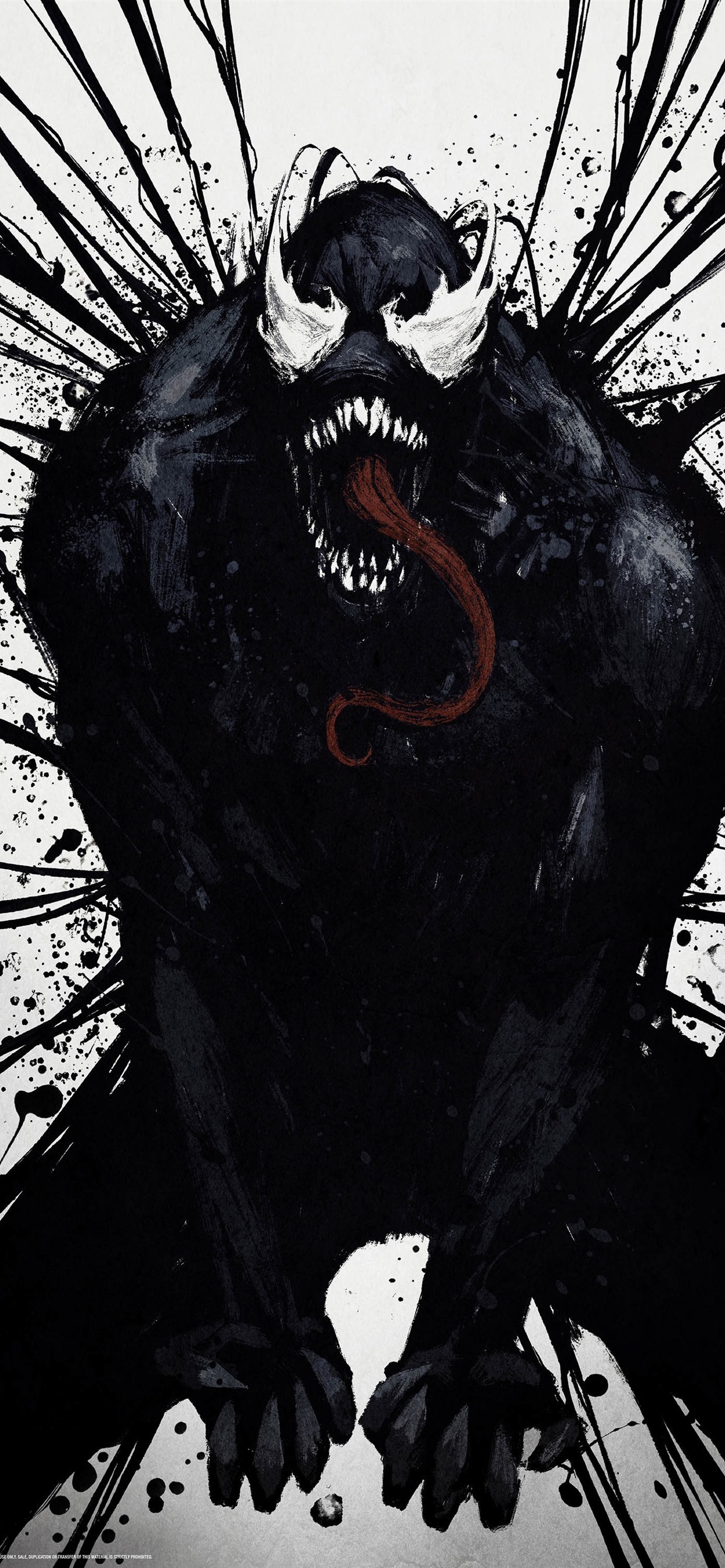 Iphone Wallpaper Venom, Art Picture, Horror - Venom Artwork - HD Wallpaper 