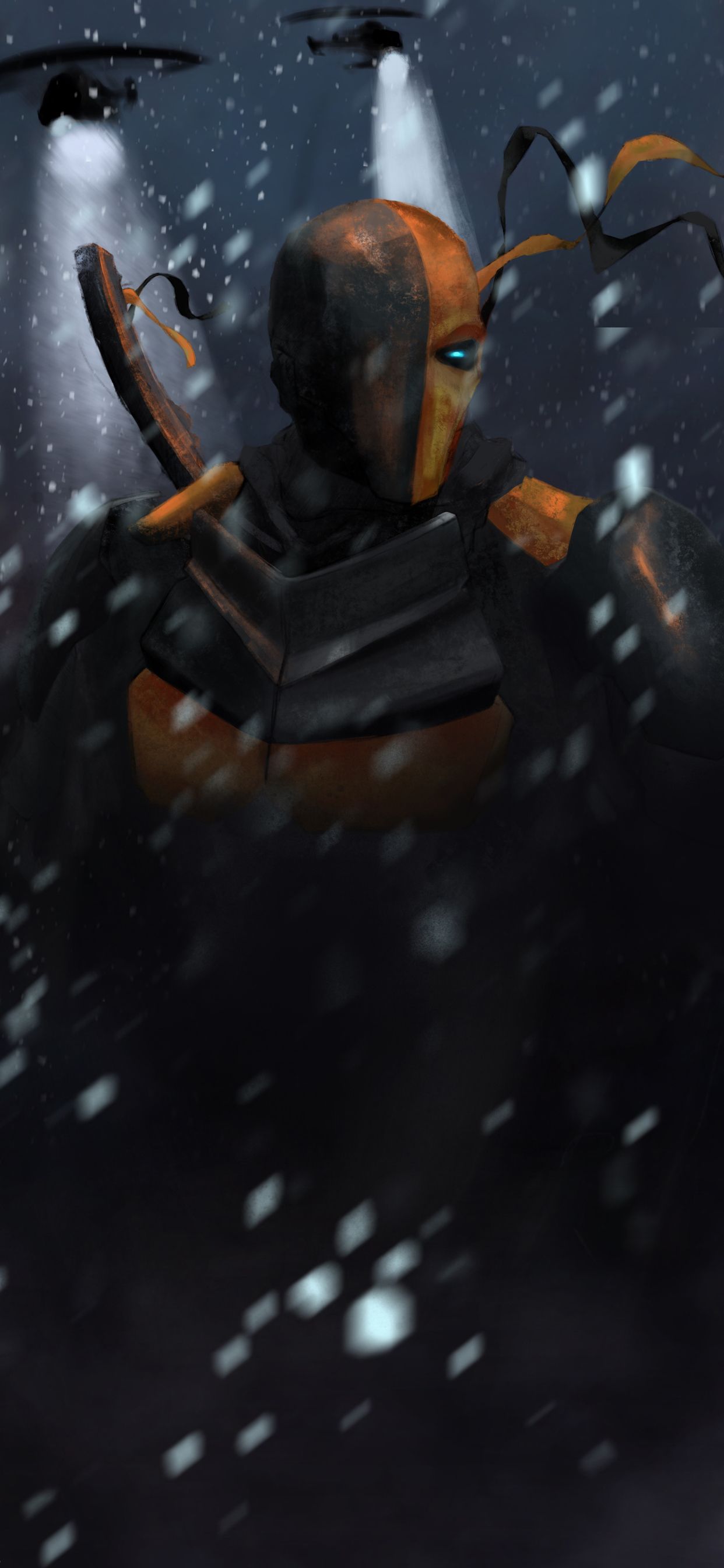 Deathstroke 4k Art Iphone Xs Max Hd 4k Wallpapers, - Deathstroke Iphone Xs Max - HD Wallpaper 