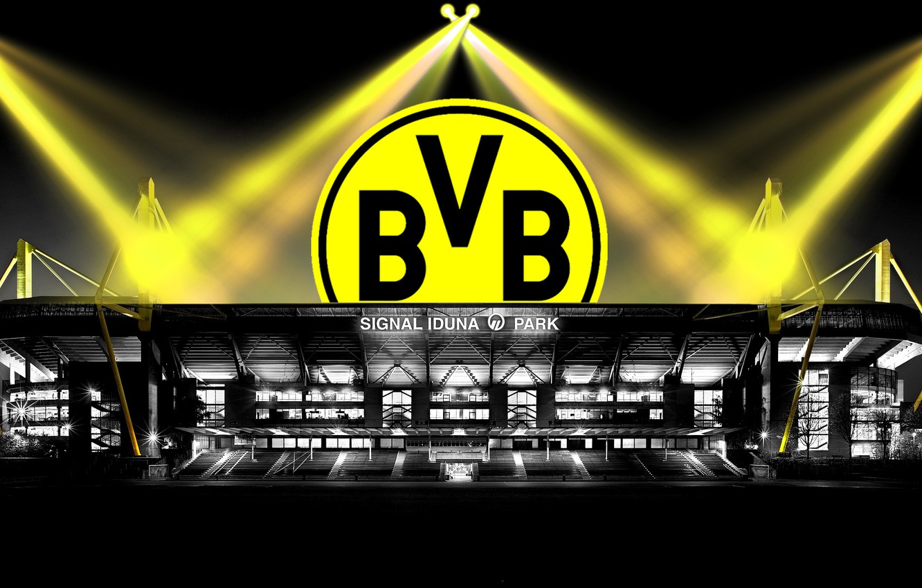 Photo Wallpaper Dortmund, Borussia, The Signal Iduna - Borussia Dortmund Signal Iduna Park - HD Wallpaper 