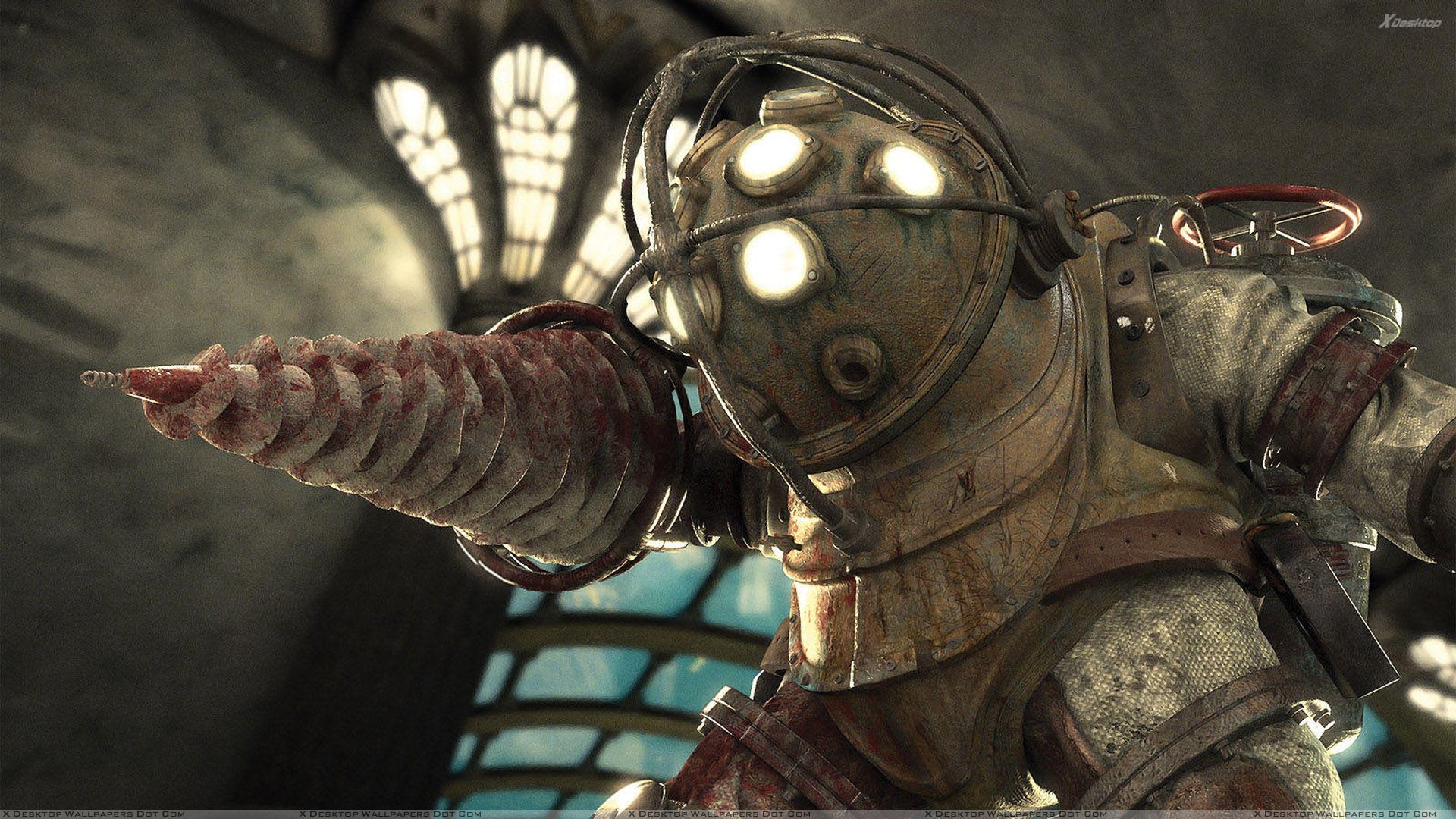 Bioshock Big Daddy Png - HD Wallpaper 