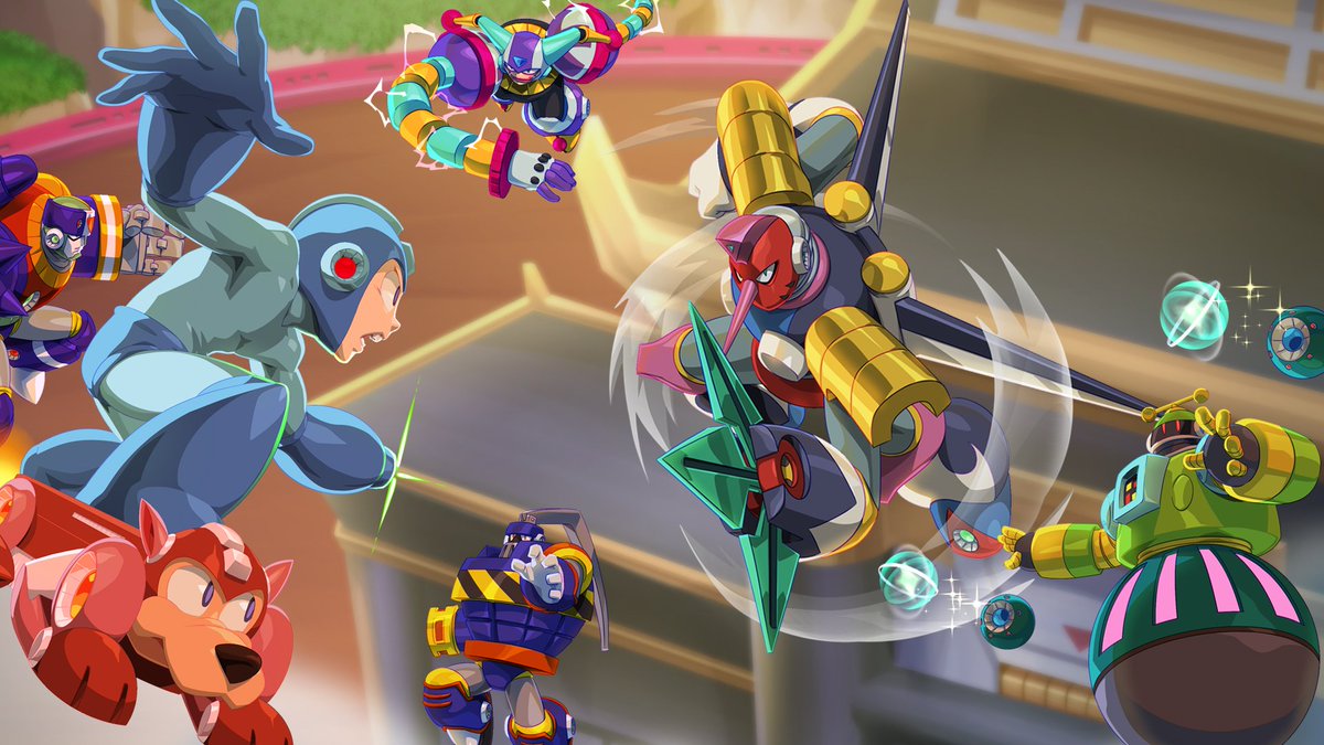 Megaman 8 - HD Wallpaper 